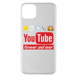 Чехол для iPhone 11 Pro Max Forever and ever emoji's life youtube - PrintSalon