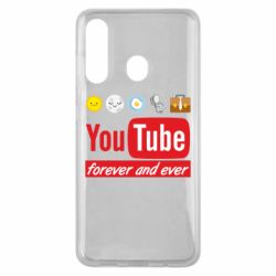 Чехол для Samsung M40 Forever and ever emoji's life youtube - PrintSalon