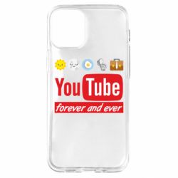 Чехол для iPhone 12 mini Forever and ever emoji's life youtube - PrintSalon