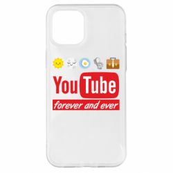 Чехол для iPhone 12 Pro Max Forever and ever emoji's life youtube - PrintSalon