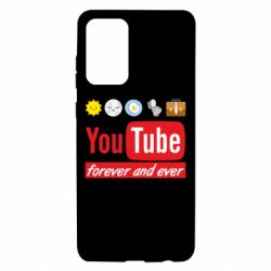 Чехол для Samsung A72 5G Forever and ever emoji's life youtube - PrintSalon