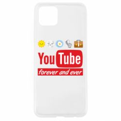 Чехол для Oppo A92s Forever and ever emoji's life youtube - PrintSalon