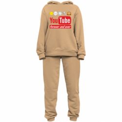 Женский костюм Forever and ever emoji's life youtube - PrintSalon