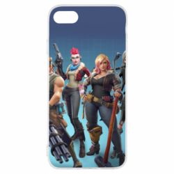 Чехол для iPhone 7 Fortnite characters - PrintSalon