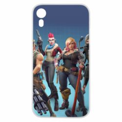 Чехол для iPhone XR Fortnite characters - PrintSalon