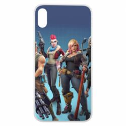 Чехол для iPhone Xs Max Fortnite characters - PrintSalon