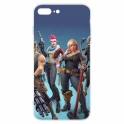 Чехол для iPhone 7 Plus Fortnite characters - PrintSalon