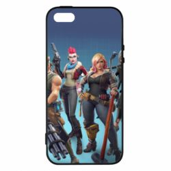 Чехол для iPhone5/5S/SE Fortnite characters - PrintSalon