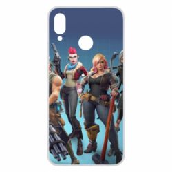 Чехол для Huawei P Smart Plus 2018 Fortnite characters - PrintSalon
