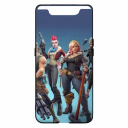Чехол для Samsung A80 Fortnite characters - PrintSalon