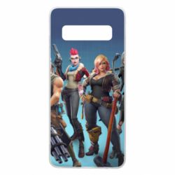 Чехол для Samsung S10 Fortnite characters - PrintSalon