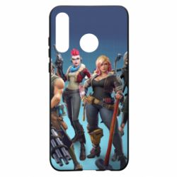Чехол для Huawei P30 Lite Fortnite characters - PrintSalon
