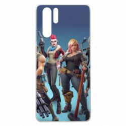 Чехол для Huawei P30 Pro Fortnite characters - PrintSalon