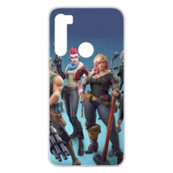 Чехол для Xiaomi Redmi Note 8 Fortnite characters - PrintSalon