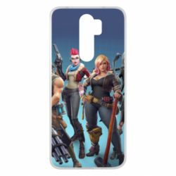 Чехол для Xiaomi Redmi Note 8 Pro Fortnite characters - PrintSalon