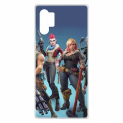 Чехол для Samsung Note 10 Plus Fortnite characters - PrintSalon