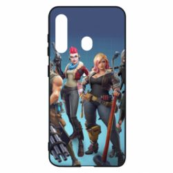 Чехол для Samsung M40 Fortnite characters - PrintSalon