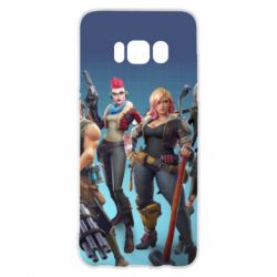 Чехол для Samsung S8 Fortnite characters - PrintSalon