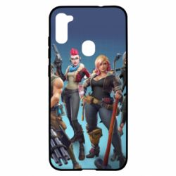 Чехол для Samsung A11/M11 Fortnite characters - PrintSalon