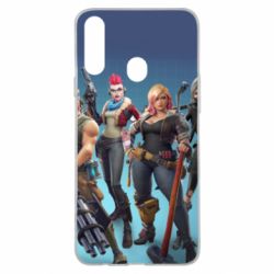 Чехол для Samsung A20s Fortnite characters - PrintSalon