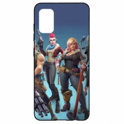 Чехол для Samsung A41 Fortnite characters - PrintSalon