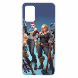 Чехол для Samsung S20+ Fortnite characters - PrintSalon