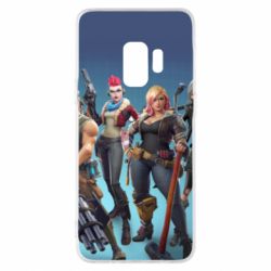 Чехол для Samsung S9 Fortnite characters - PrintSalon