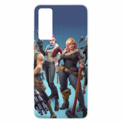 Чехол для Huawei P Smart 2021 Fortnite characters - PrintSalon