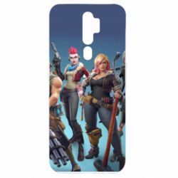 Чехол для Oppo A5/A9 2020 Fortnite characters - PrintSalon