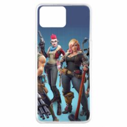 Чехол для Oppo A73 Fortnite characters - PrintSalon