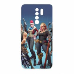 Чехол для Xiaomi Redmi 9 Fortnite characters - PrintSalon