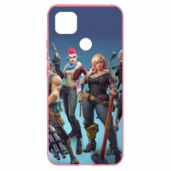Чехол для Xiaomi Redmi 9c Fortnite characters