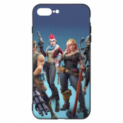 Чехол для iPhone 8 Plus Fortnite characters - PrintSalon