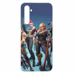 Чехол для Realme 6 Pro Fortnite characters - PrintSalon