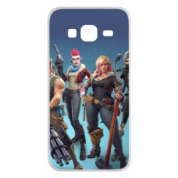 Чехол для Samsung J3 2016 Fortnite characters - PrintSalon