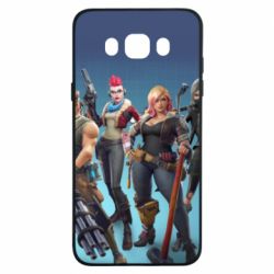 Чехол для Samsung J7 2016 Fortnite characters - PrintSalon
