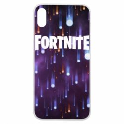 Чехол для iPhone Xs Max Fortnite color drops - PrintSalon