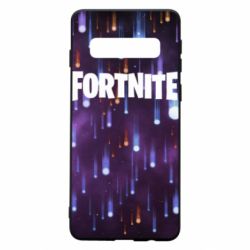 Чехол для Samsung S10 Fortnite color drops - PrintSalon