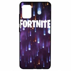 Чехол для Samsung A51 Fortnite color drops - PrintSalon