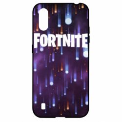 Чехол для Samsung A01/M01 Fortnite color drops