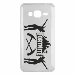 Чехол для Samsung J3 2016 Fortnite dancing logo - PrintSalon