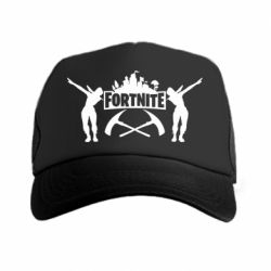 Кепка-тракер Fortnite dancing logo - PrintSalon