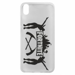 Чехол для Xiaomi Redmi 7A Fortnite dancing logo - PrintSalon
