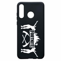 Чехол для Huawei P30 Lite Fortnite dancing logo - PrintSalon