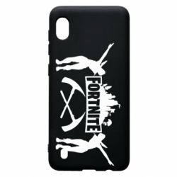 Чехол для Samsung A10 Fortnite dancing logo - PrintSalon