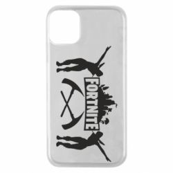 Чехол для iPhone 11 Pro Fortnite dancing logo - PrintSalon