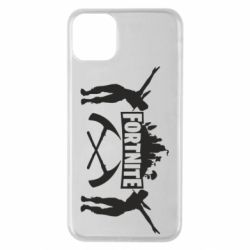 Чехол для iPhone 11 Pro Max Fortnite dancing logo - PrintSalon