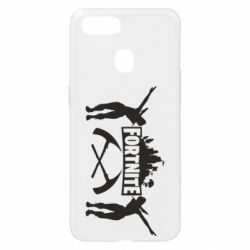 Чехол для Oppo A5s/A12 Fortnite dancing logo - PrintSalon
