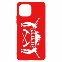 Чехол для Xiaomi Mi11 Lite Fortnite dancing logo - PrintSalon