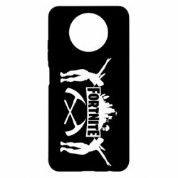Чехол для Xiaomi Redmi Note 9 5G/Redmi Note 9T Fortnite dancing logo - PrintSalon